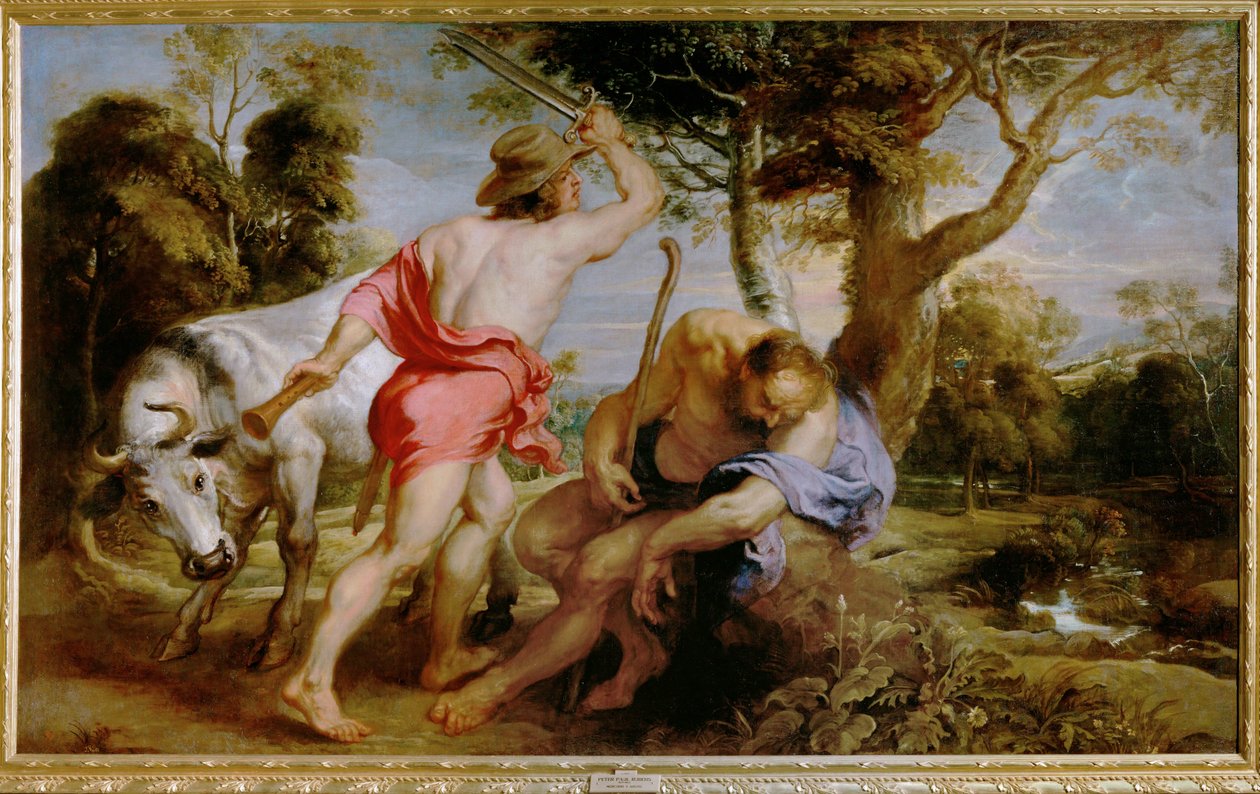 Mercury and Argos by Peter Paul Rubens