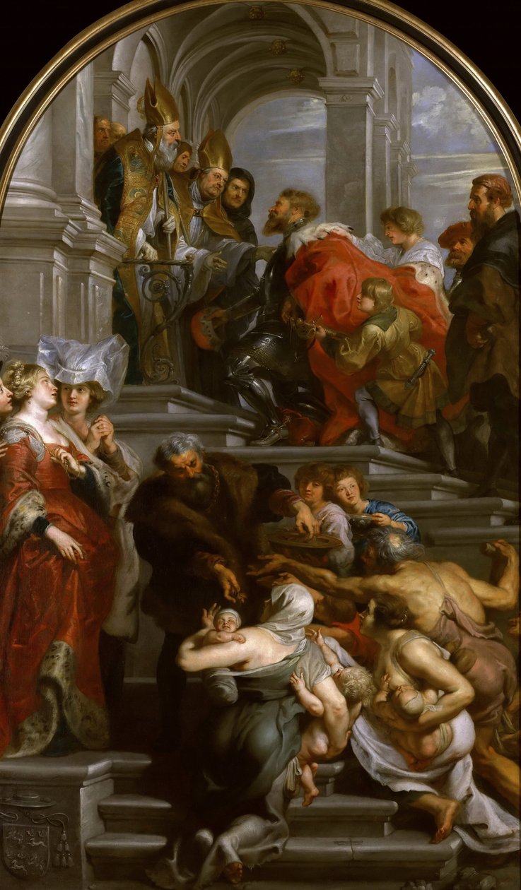 The Conversion of Saint Bavo, 1623-1624 by Peter Paul Rubens