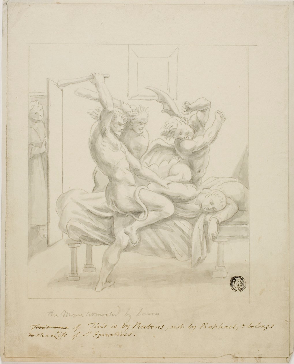 The Man Tormented by Dreams by Peter Paul Rubens
