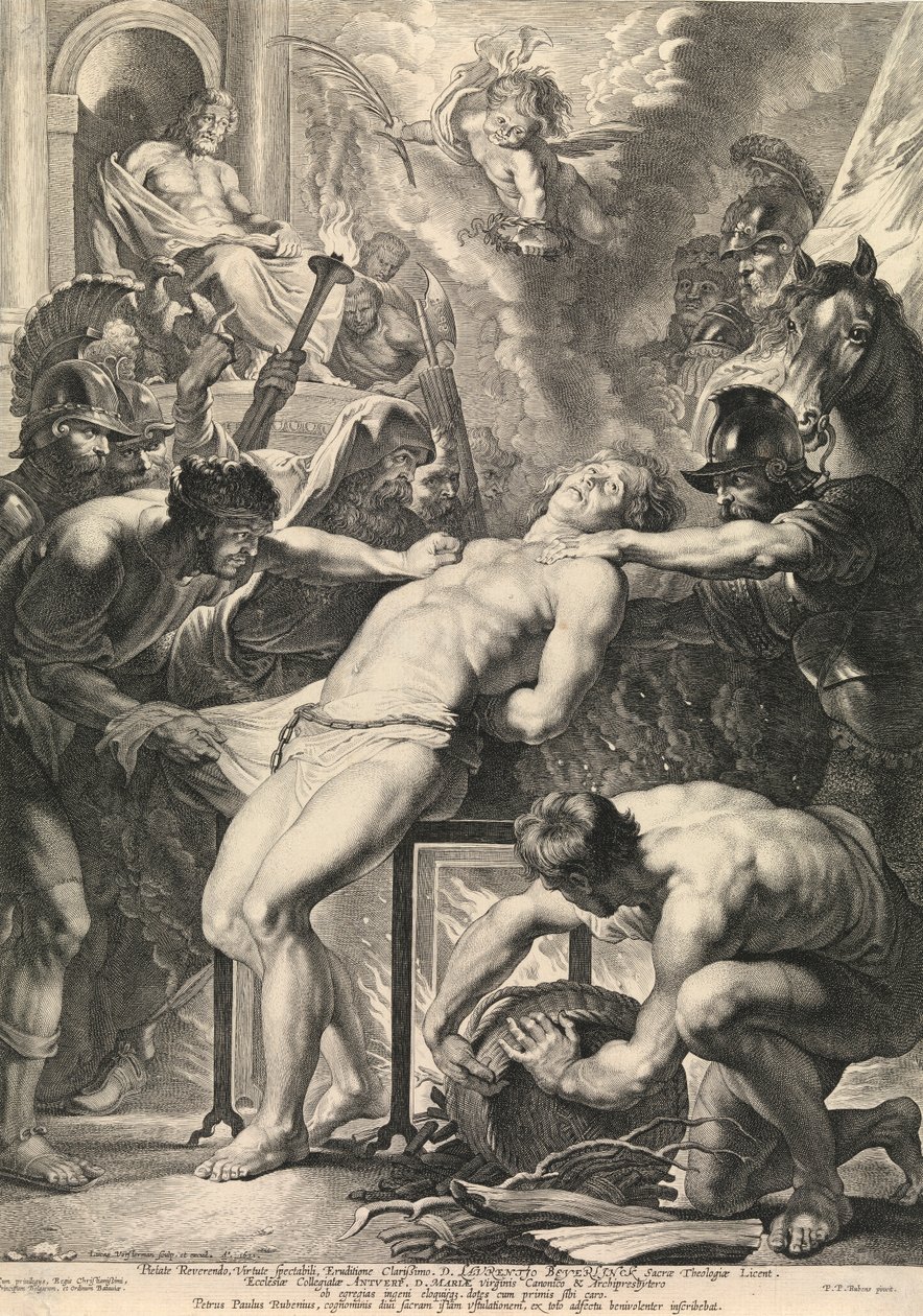 The Martyrdom of Saint Laurentius by Peter Paul Rubens