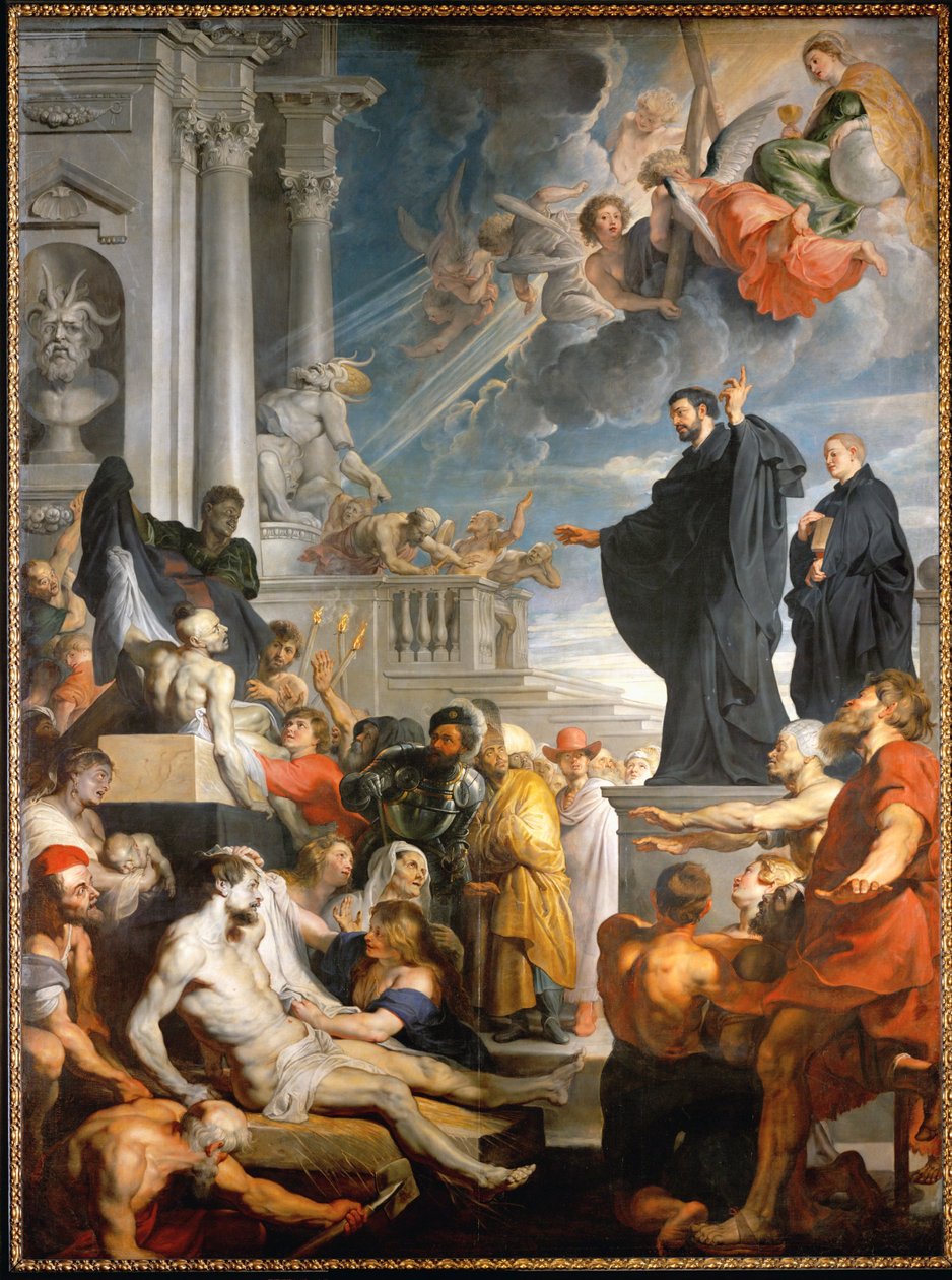 The Miracles of Saint Francis Xavier by Peter Paul Rubens