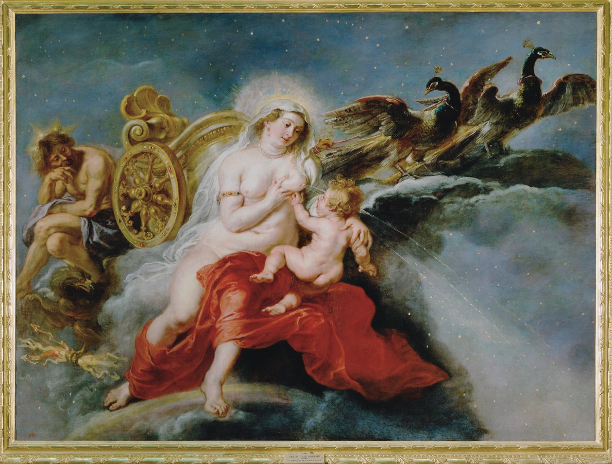 The creation of the Milky Way by Peter Paul Rubens