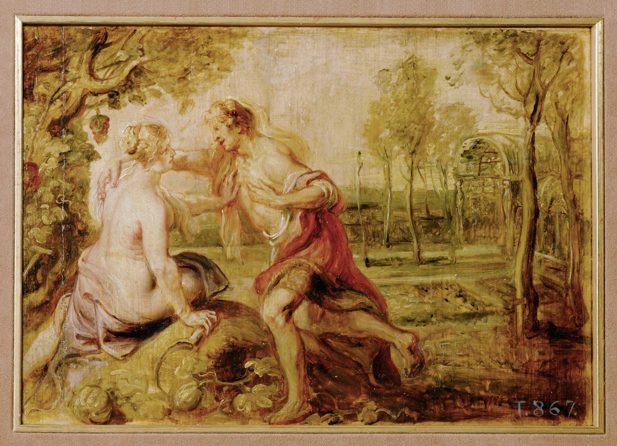 Vertumnus and Pomona by Peter Paul Rubens