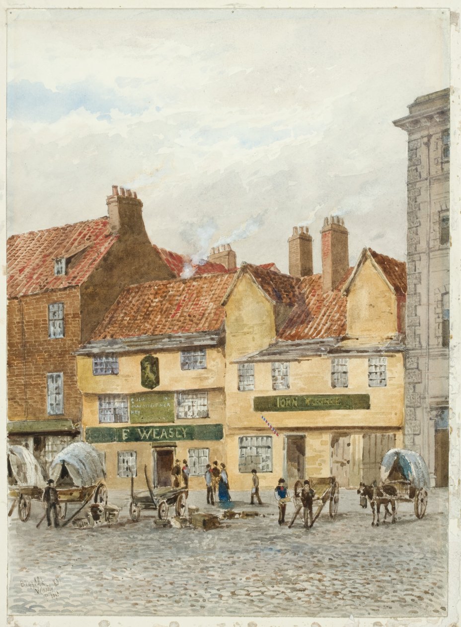 The Bigg Market by Peter Petersen Toft