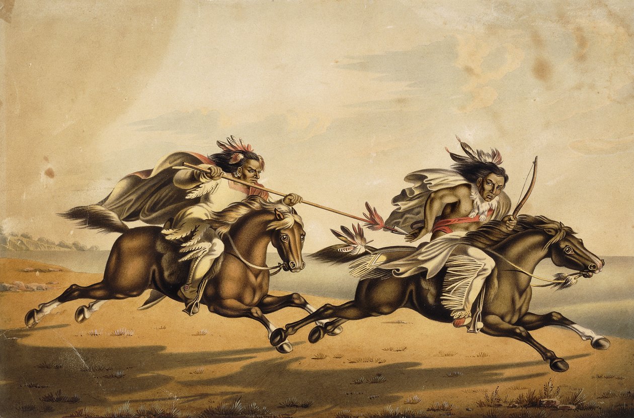 The Chase by Peter Rindisbacher