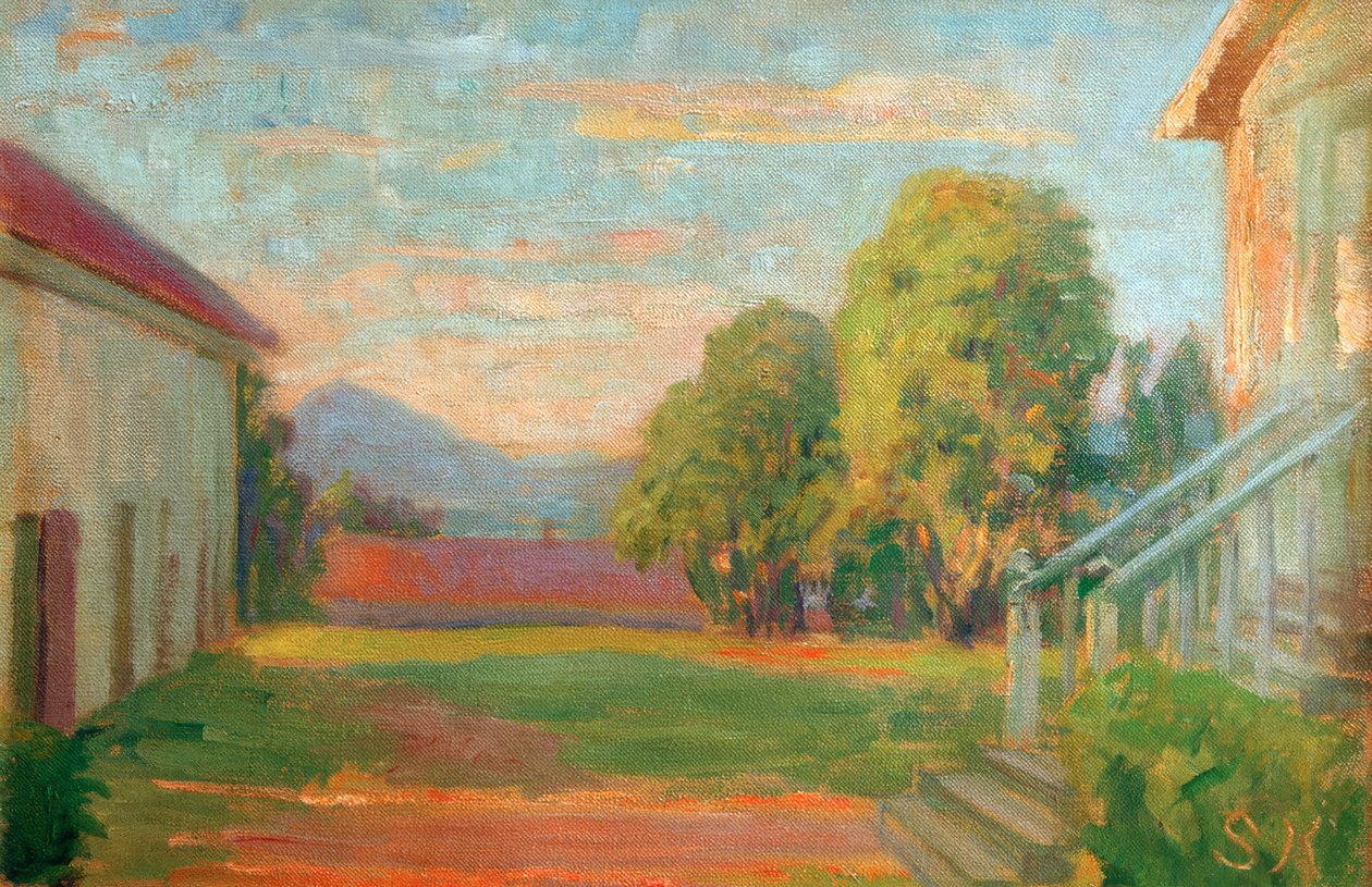 Northern Italian Villa by Peder Severin Krøyer