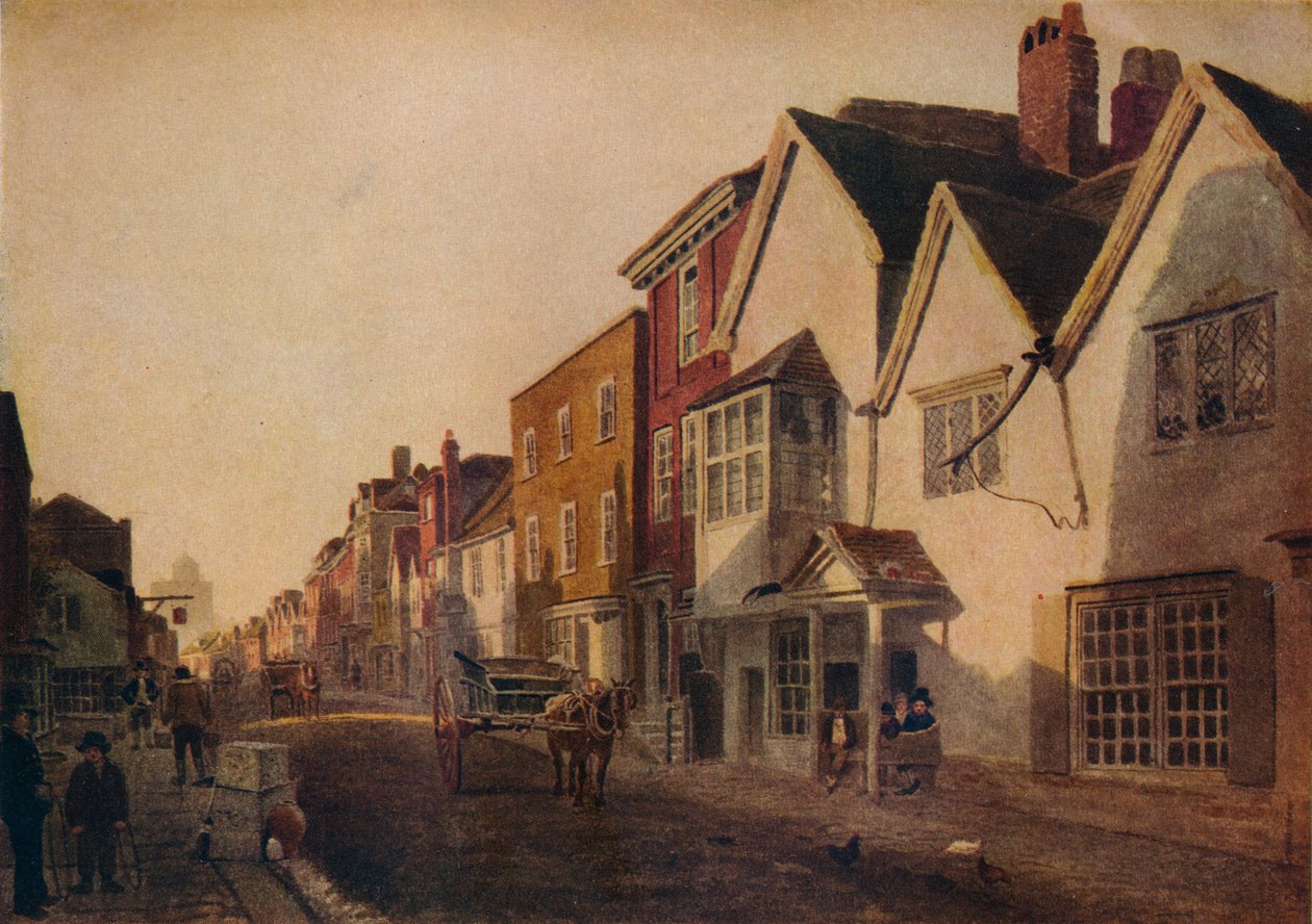 Eton High Street by Peter de Wint