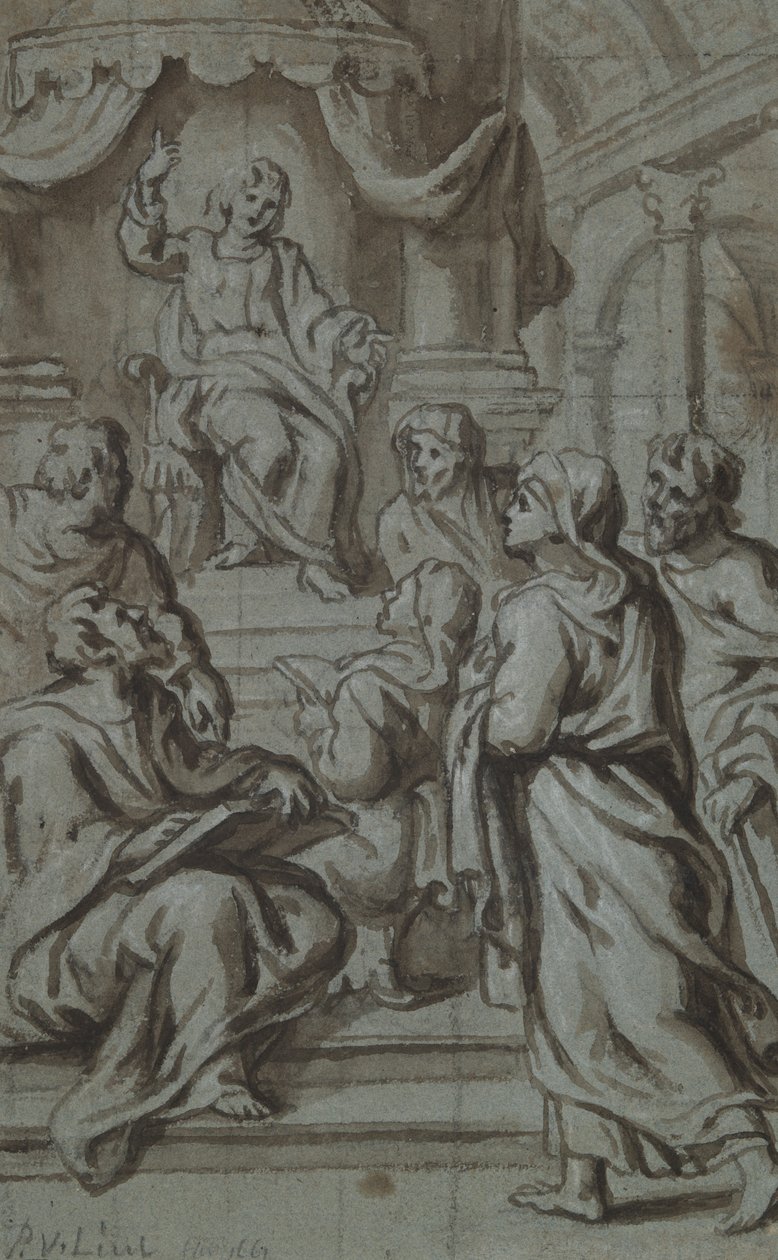 Christ Among the Doctors by Peter van Lint