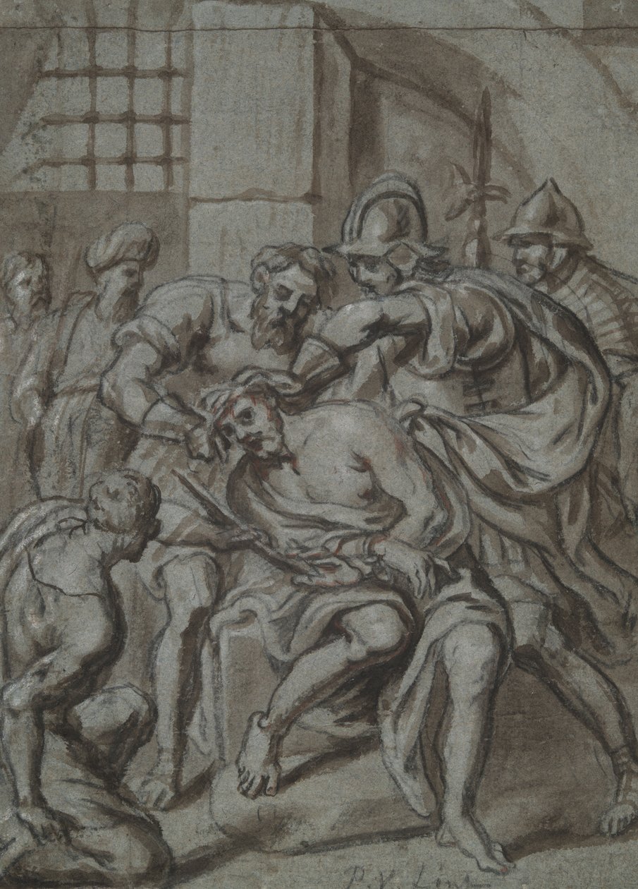 Scourging of Christ by Peter van Lint