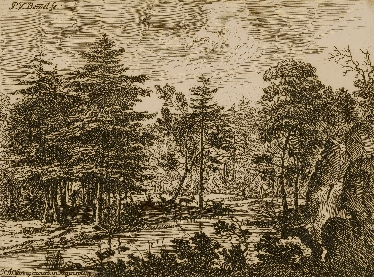 Landscape by Peter von Bemmel