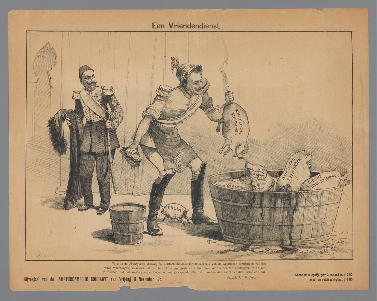 A Friendly Service by Petrus van Geldorp