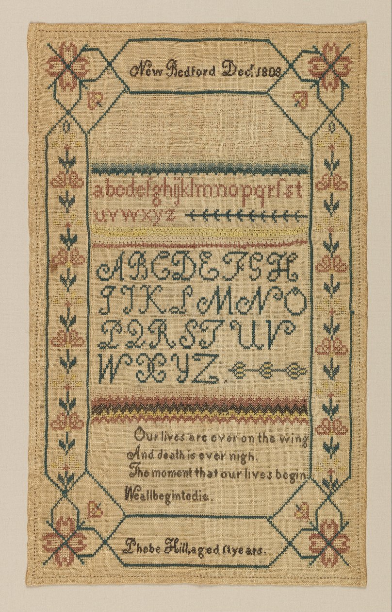Sampler by Phebe Hill