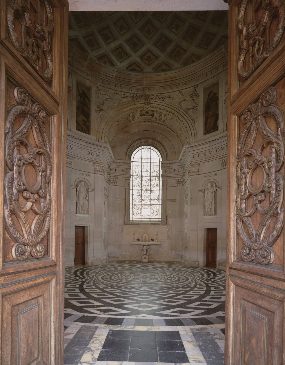 Interior View of the Chapel, c.1522 by Philibert Delorme