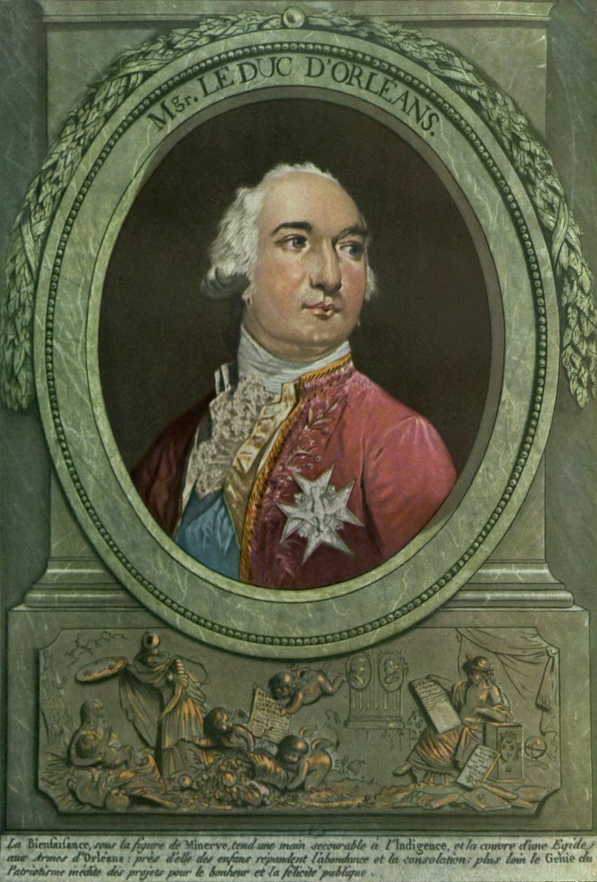 Louis Philippe Duke of Orléans by Philibert Louis Debucourt
