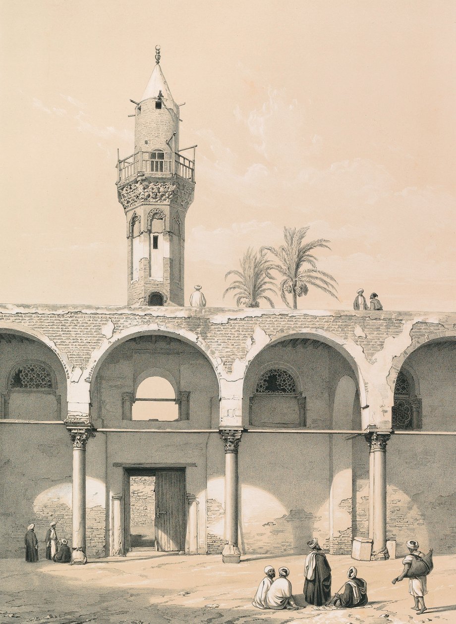 Amrou Mosque by Philibert Joseph Girault de Prangey