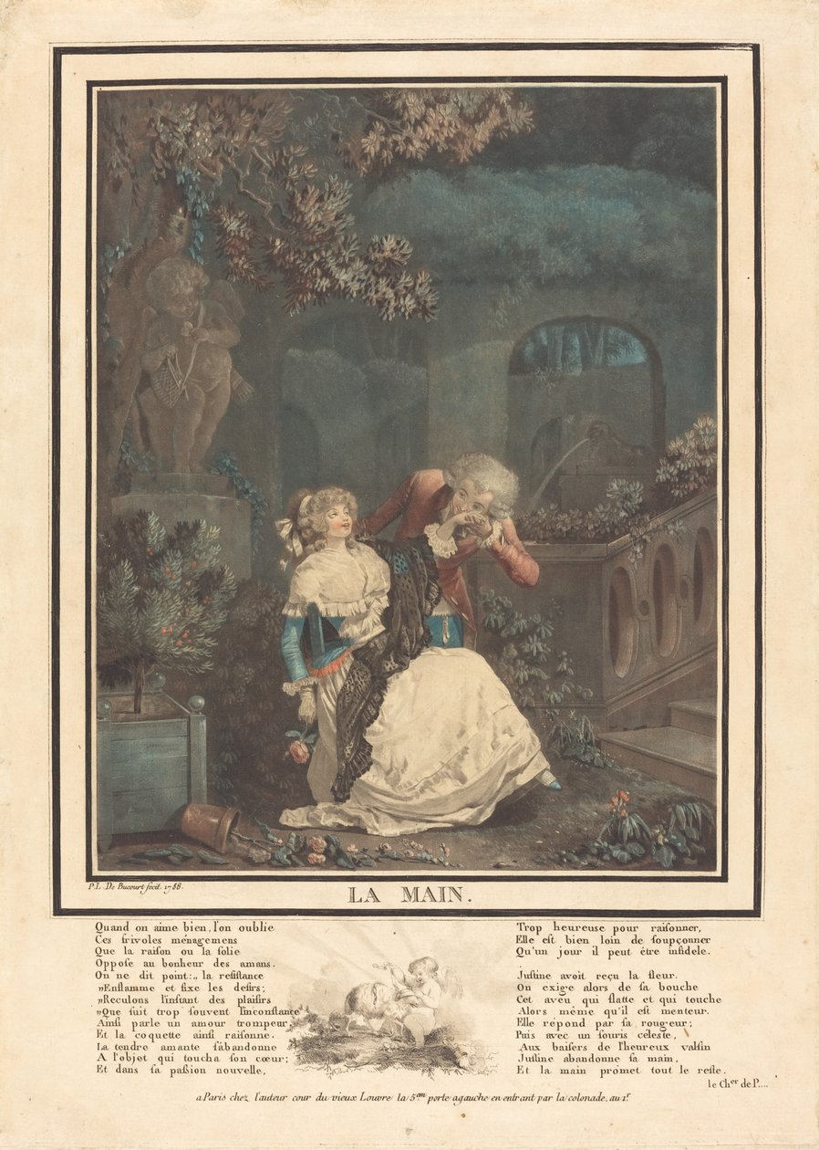 The Hand by Philibert Louis Debucourt