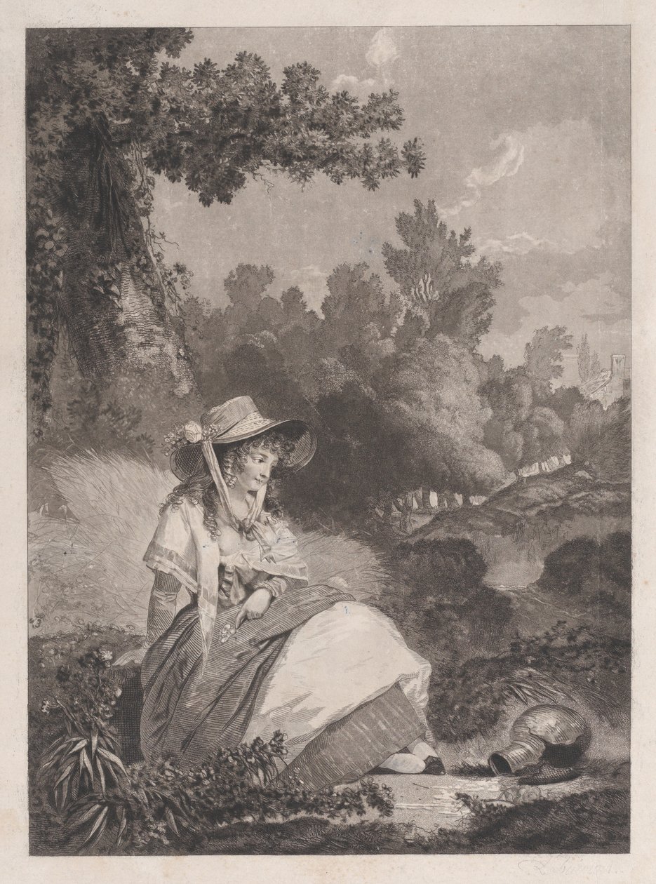 Pauvre Annette by Philibert Louis Debucourt