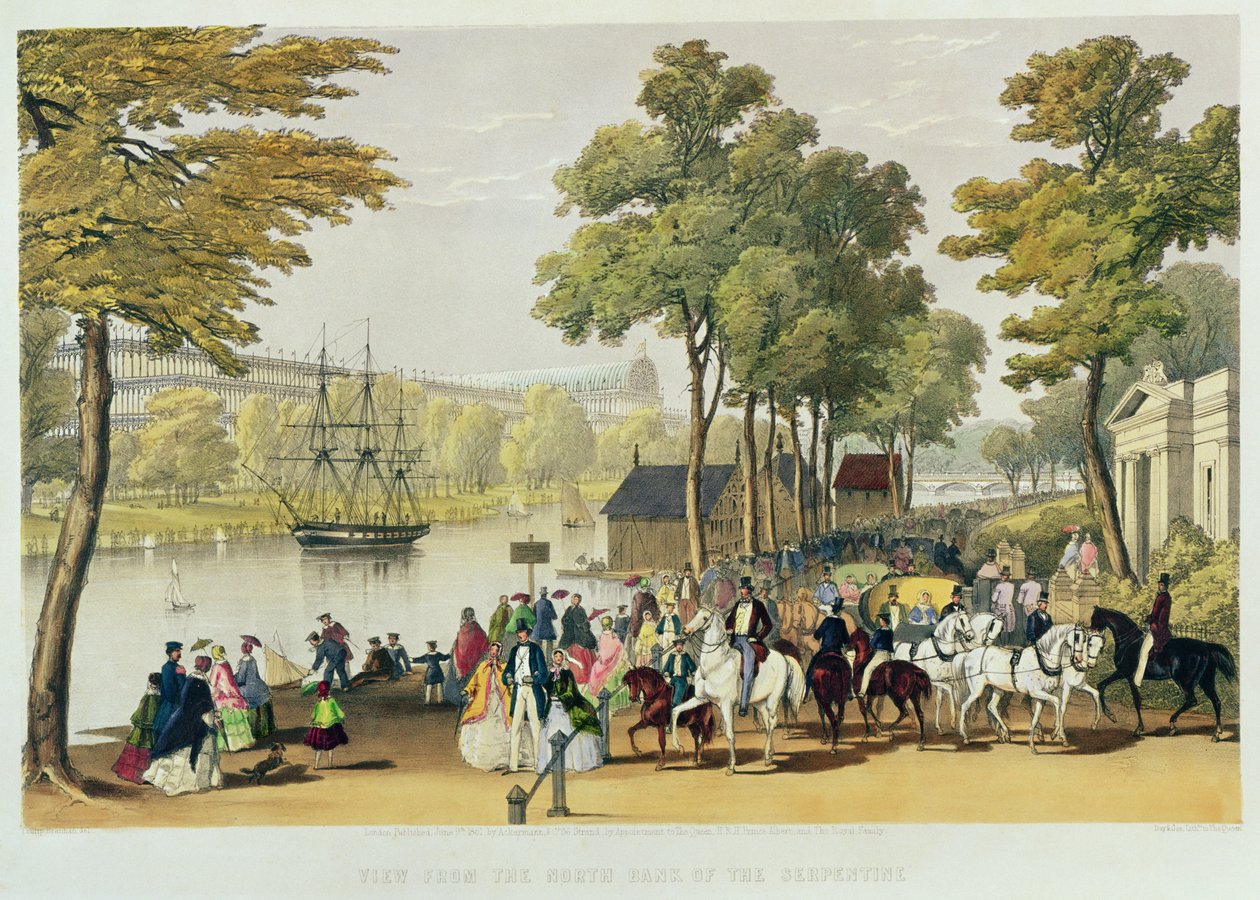 View from the North Bank of the Serpentine by Philip Brannan