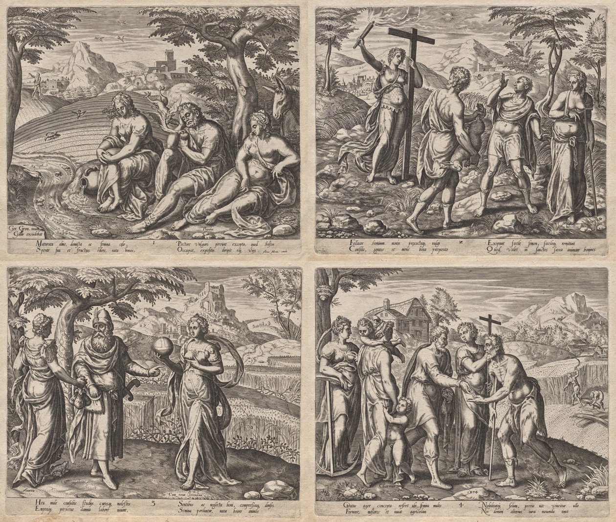 Parable of the Sower by Philip Galle