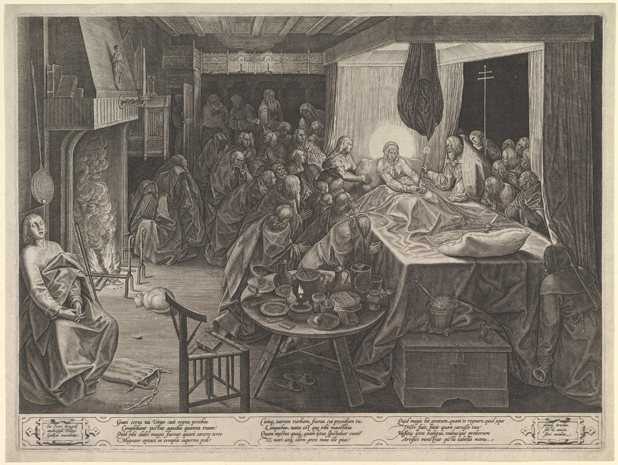 The Death of the Virgin by Philip Galle