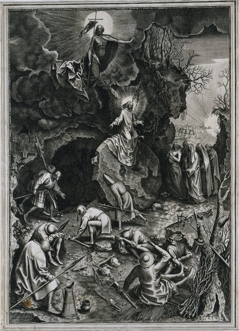 The Resurrection of Christ by Philip Galle