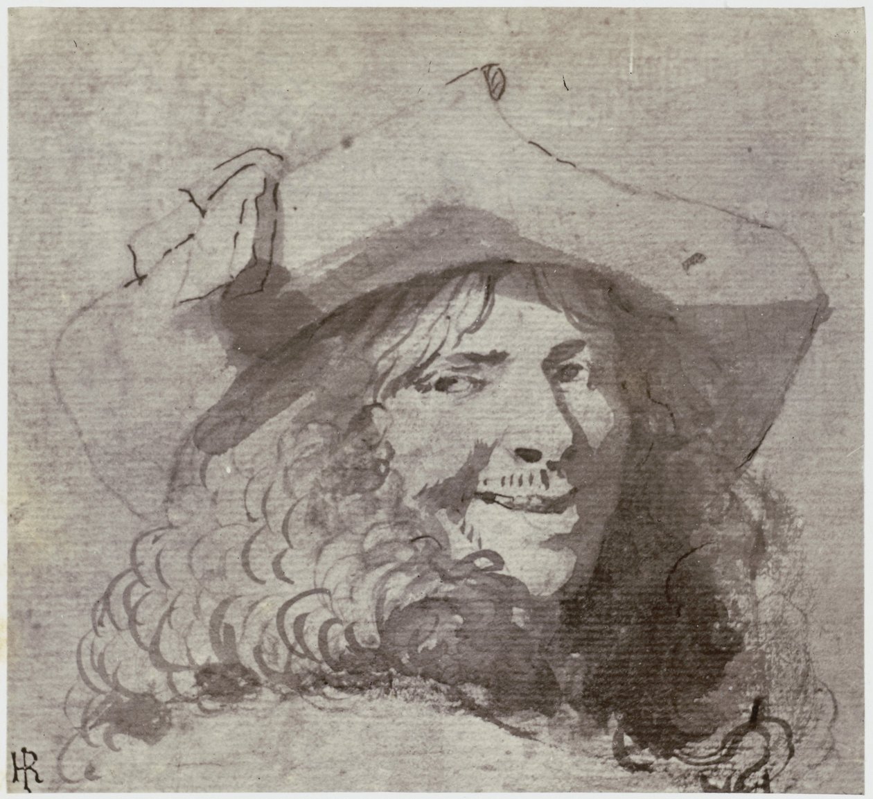 Frans Hals, The Humourist by Philip Henry Delamotte