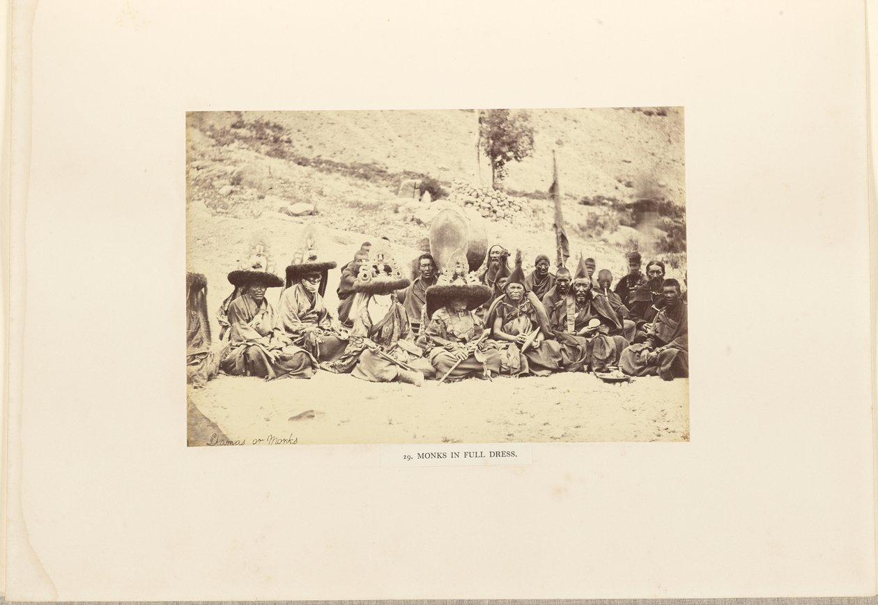 Monks in Full Dress by Philip Henry Egerton