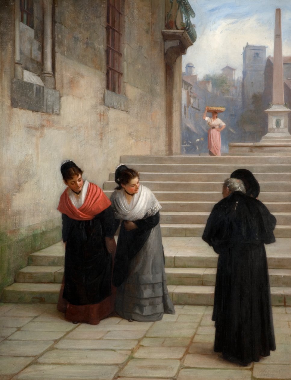 His Reverence, 1876 by Philip Hermogenes Calderon