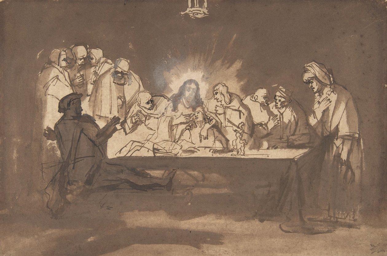 Last Supper by Philip Koninck