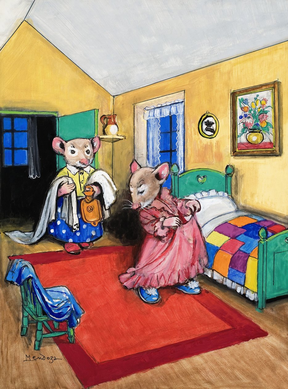 The Town Mouse and the Country Mouse by Philip Mendoza