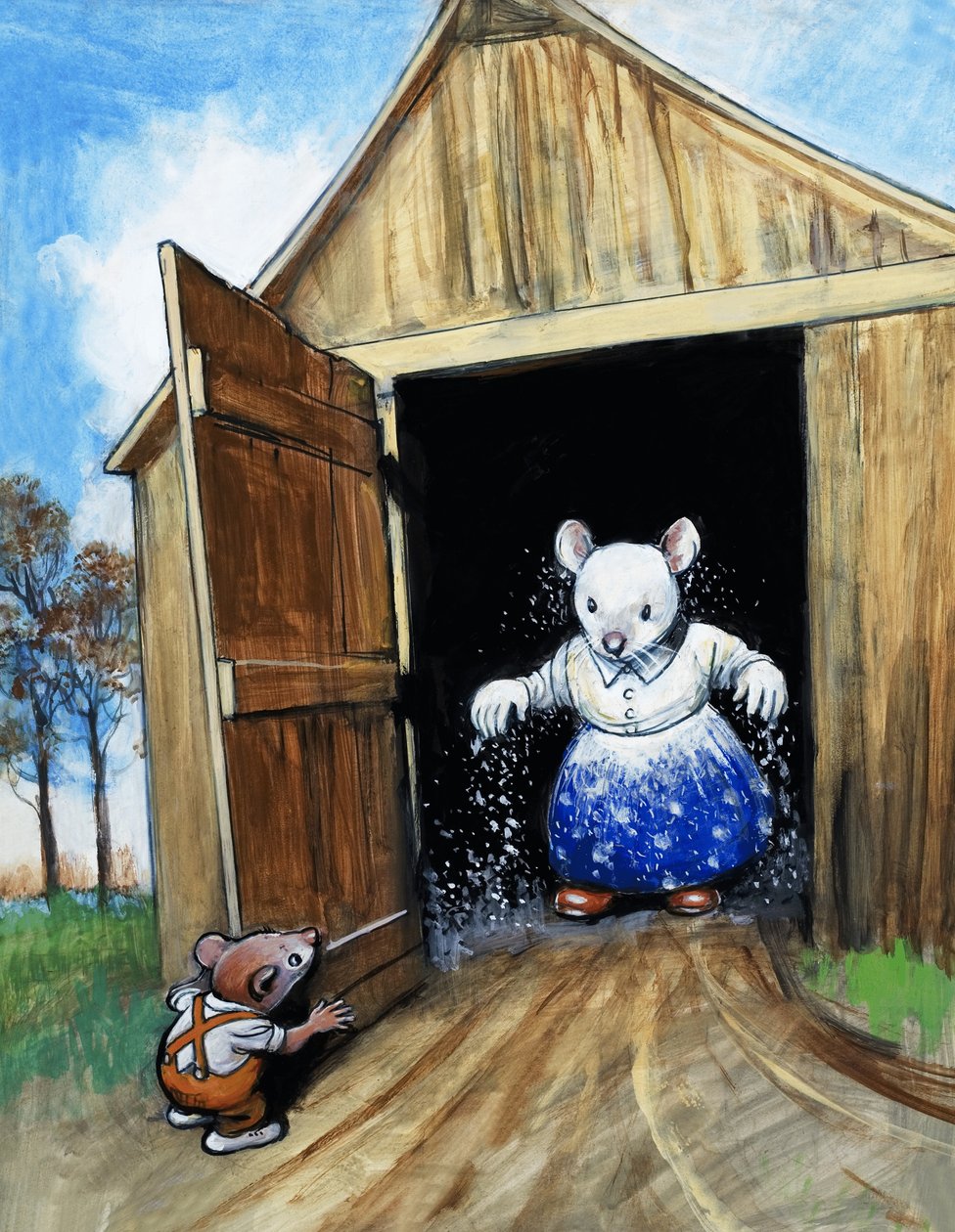 The Town Mouse and the Country Mouse by Philip Mendoza