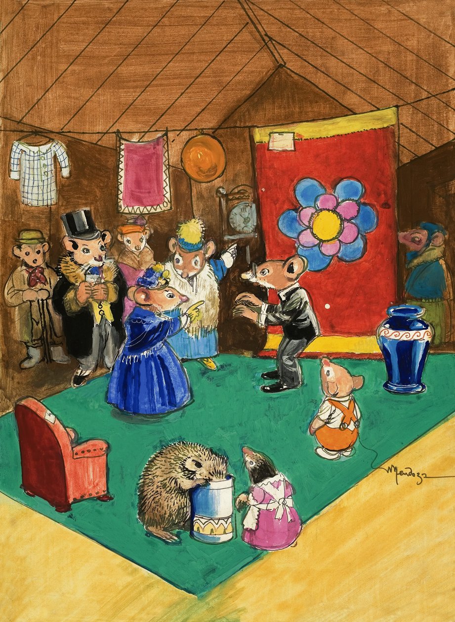 Town Mouse and Country Mouse by Philip Mendoza