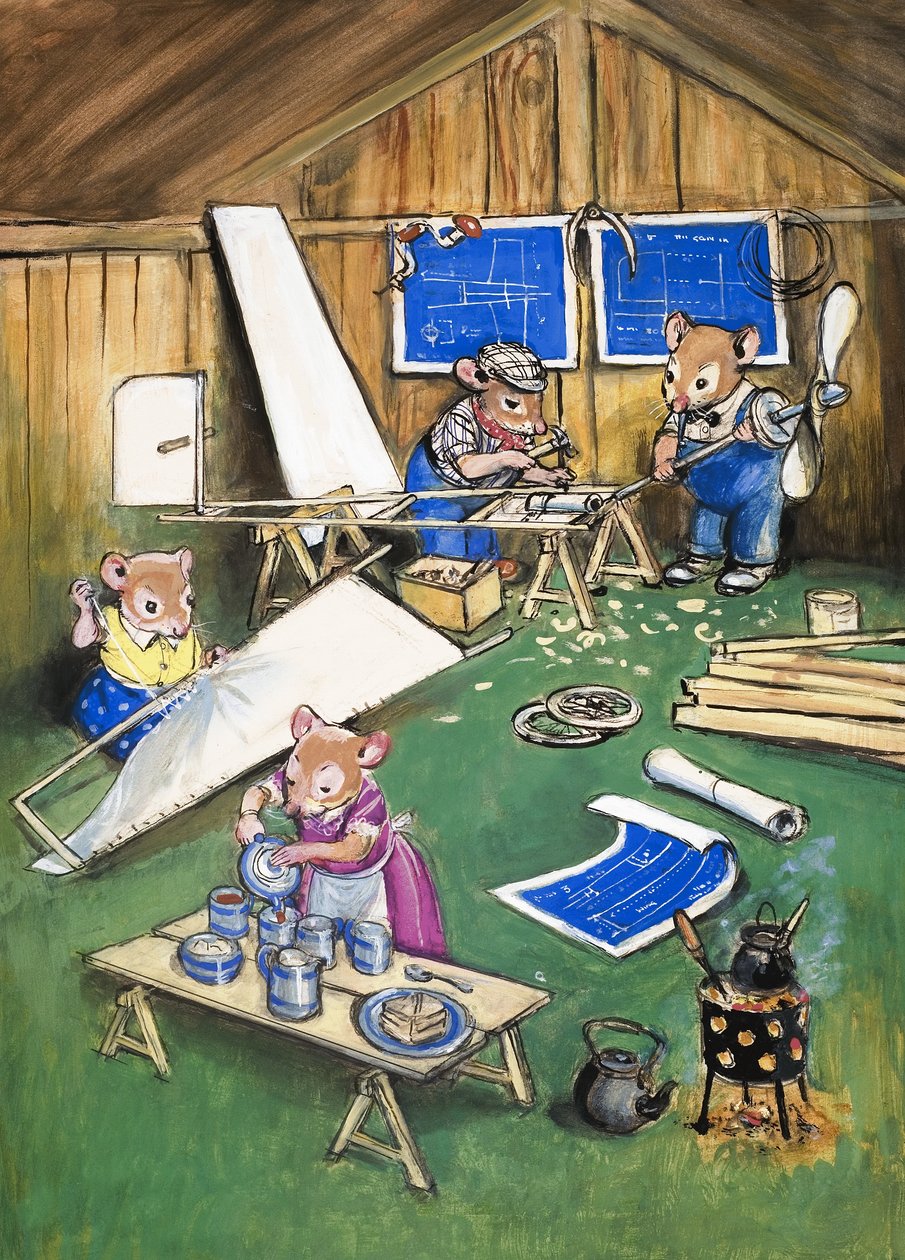 Town Mouse and Country Mouse by Philip Mendoza