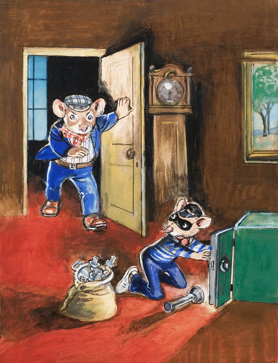 Town Mouse and Country Mouse by Philip Mendoza