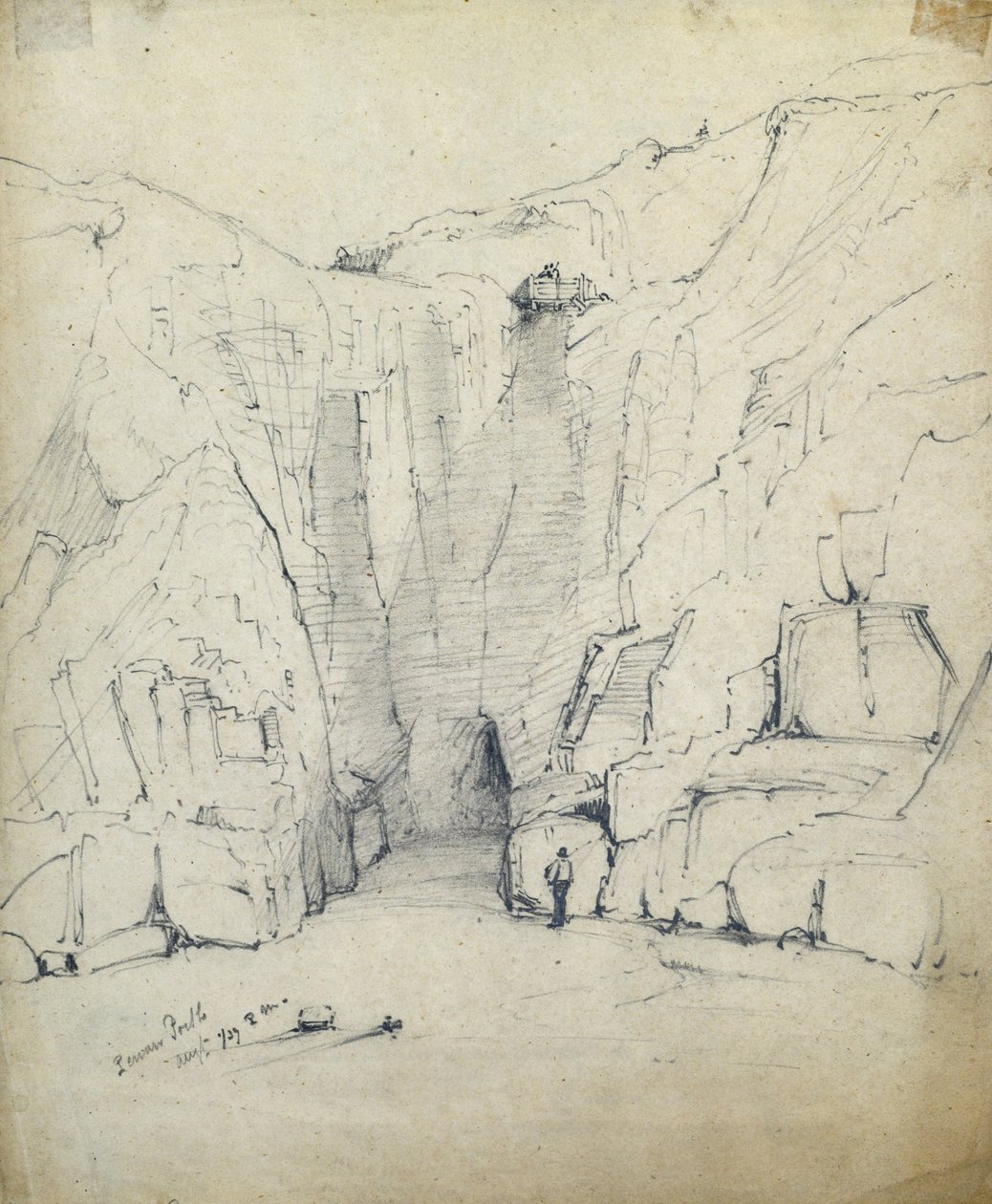 Perron Porth by Philip Mitchell