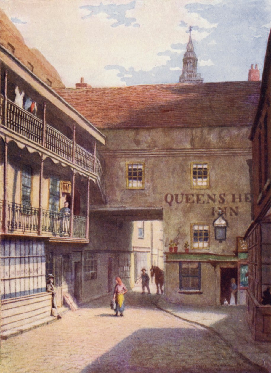 Queens Head Inn, Southwark by Philip Norman