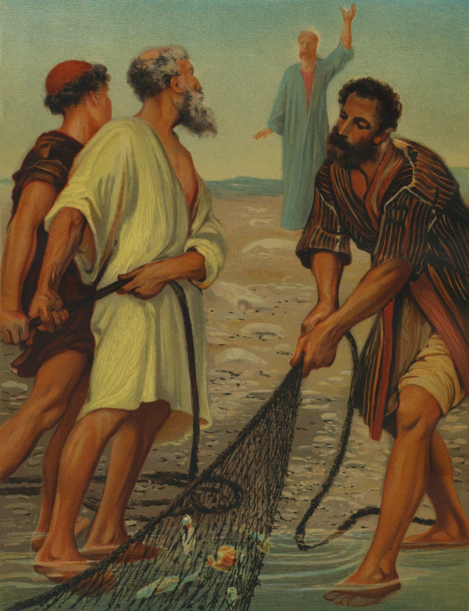 Christ Calling the Disciples by Philip Richard Morris