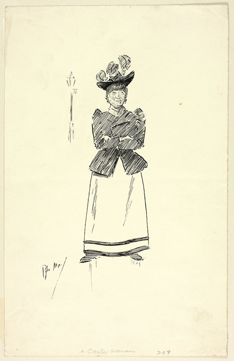 A Coster Woman by Philip William May
