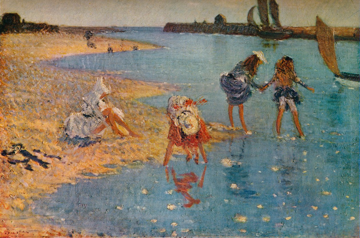 Children Paddling by Philip Wilson Steer