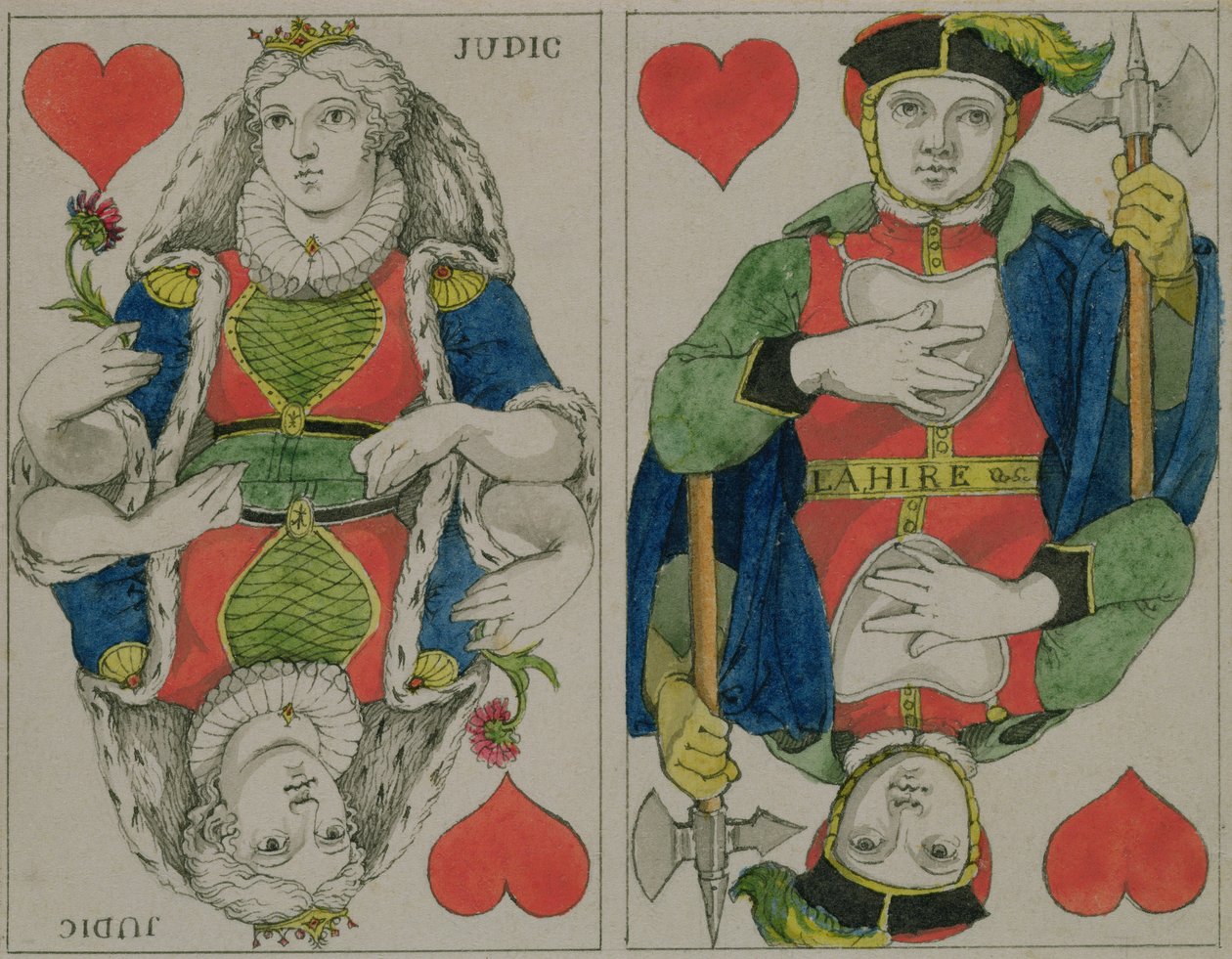 Design for Playing Cards by Philipp Otto Runge