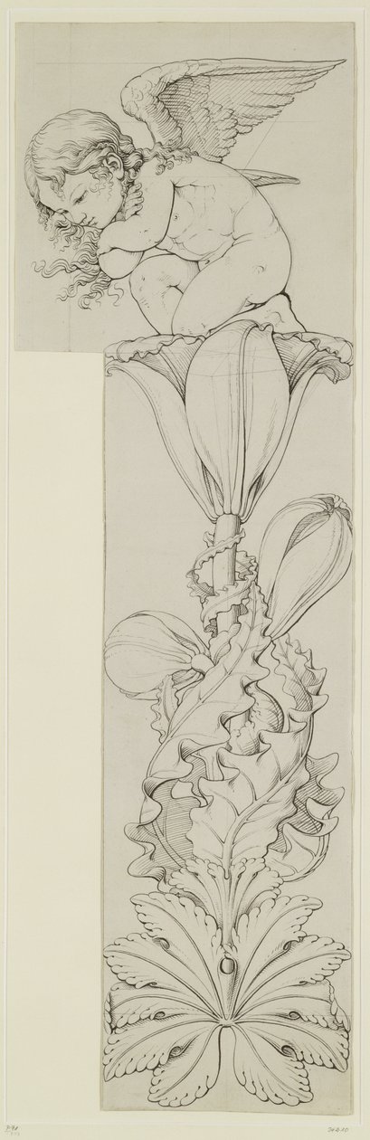 Genius of the Lily (right wing) by Philipp Otto Runge