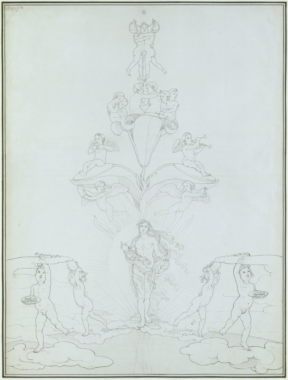 The Morning, 1803 by Philipp Otto Runge