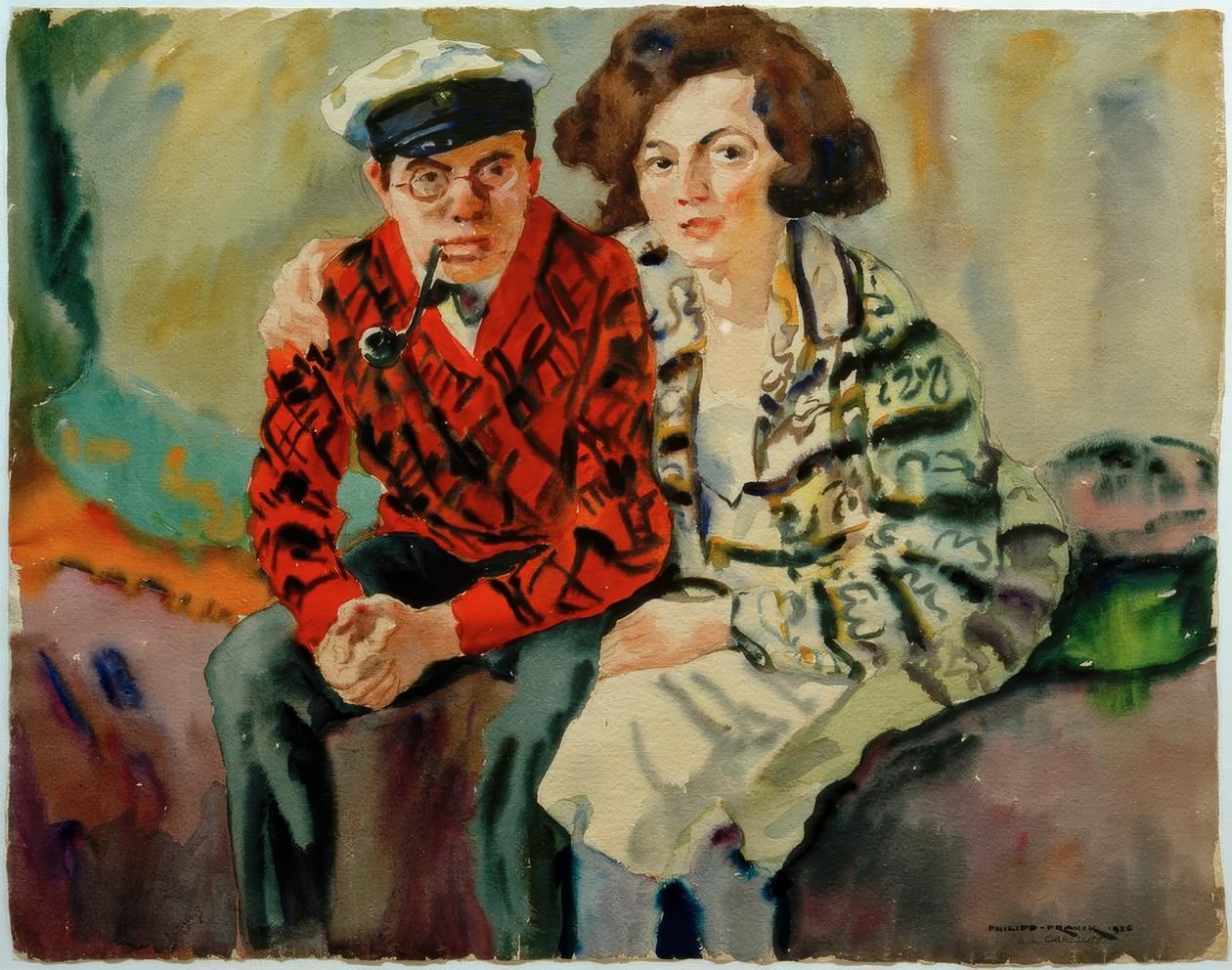 Carllutz and Hanni by Philipp Franck