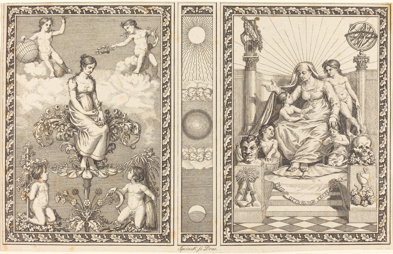 Design for Calendar by Philipp Otto Runge