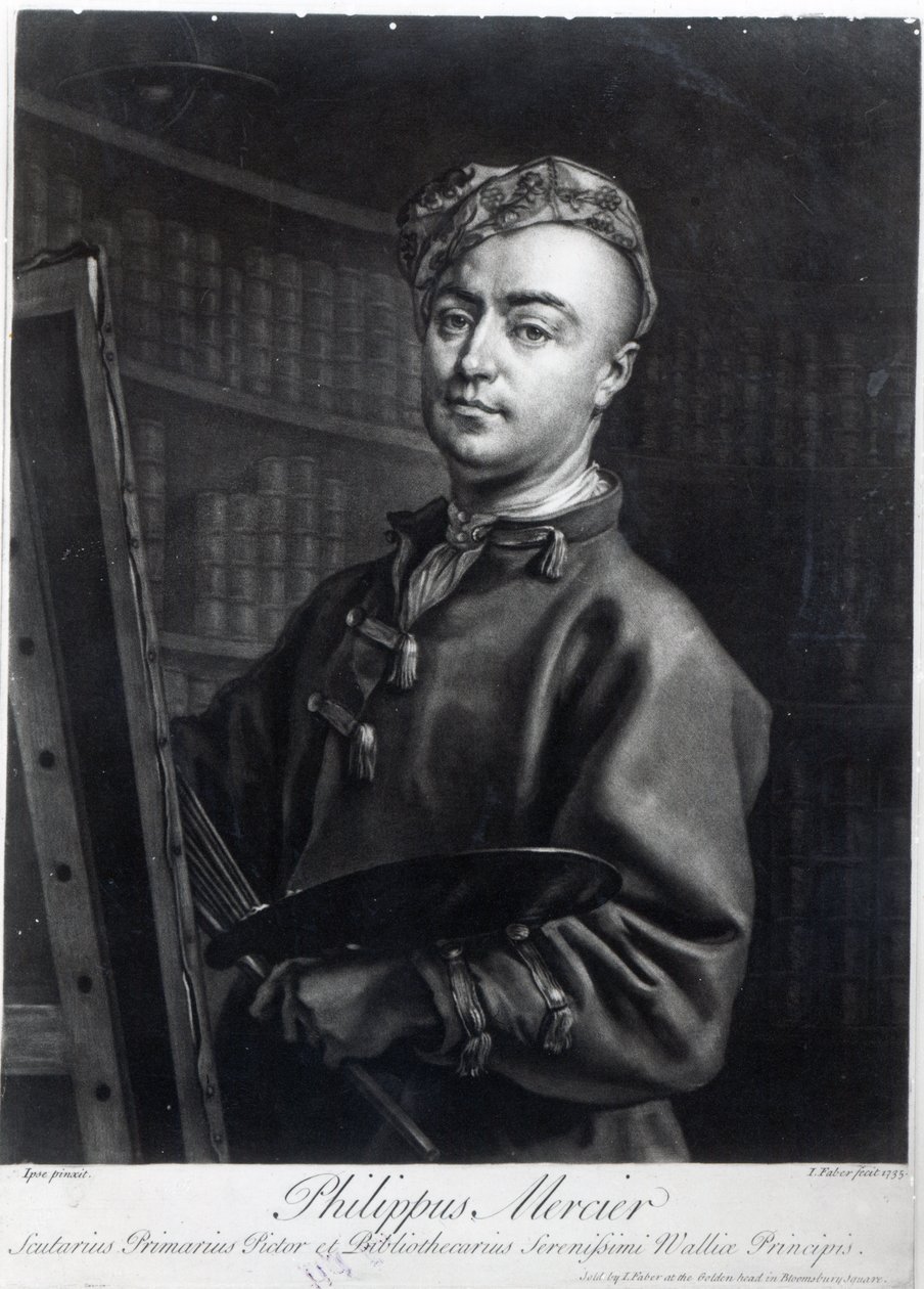 Self Portrait by Philippe Mercier