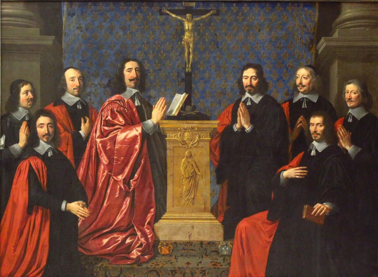 The Provost of Merchants and the Aldermen of the City of Paris by Philippe de Champaigne