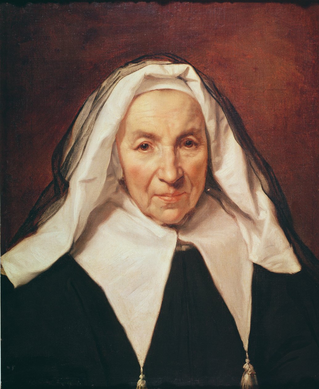 Portrait of an Elderly Woman by Philippe de Champaigne