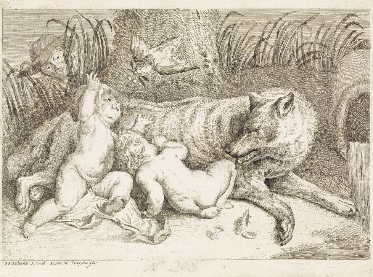 Romulus and Remus by Philippe Lambert Joseph Spruyt