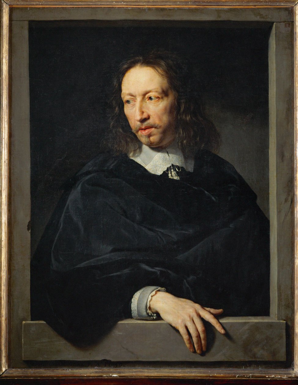 Male Portrait by Philippe de Champaigne