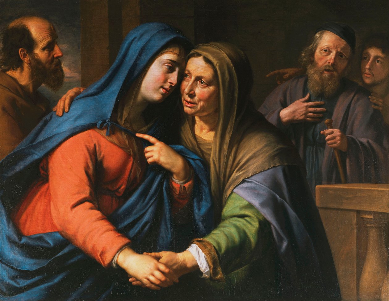 The Visitation by Philippe de Champaigne